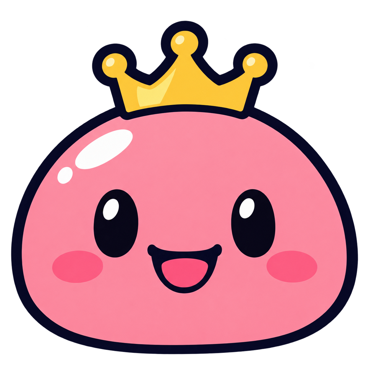Poring สวมมงกุฎสีทอง